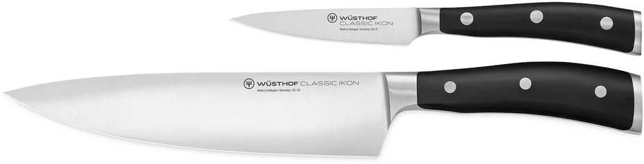 Wusthof Set: Chefs peilis, vegetable peilis, Classic Ikon