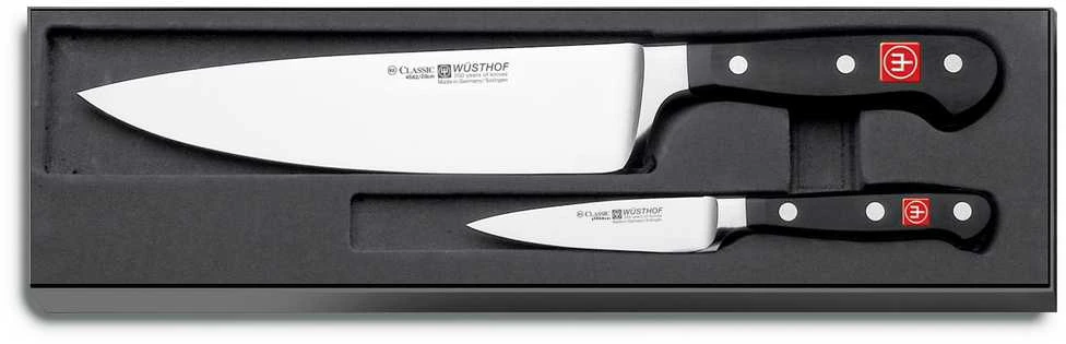Wusthof Set: Chefs peilis, vegetable peilis, Classic