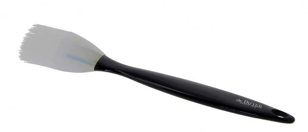 De Buyer Silicone brush, round, 25 cm
