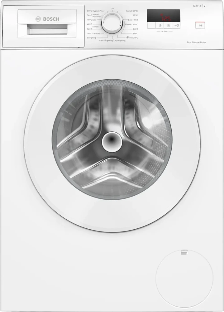 Skalbimo mašina Bosch WGE02400SN Serija 2, Skalbyklė, pakraunama iš priekio, 7kg, 1400 aps/min