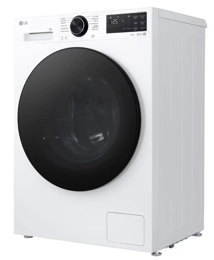 Skalbimo mašina LG F2X50S9TLB. 9kg. baltas col.