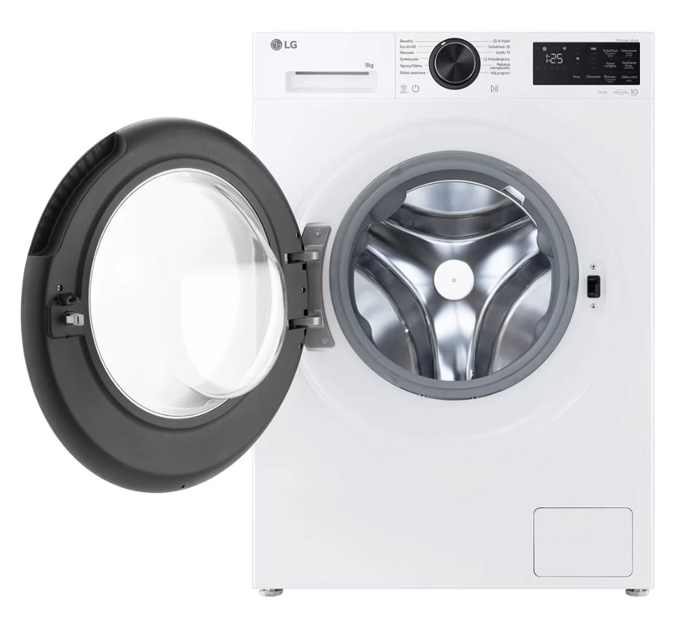 Skalbimo mašina LG F2X50S9TLB. 9kg. baltas col.