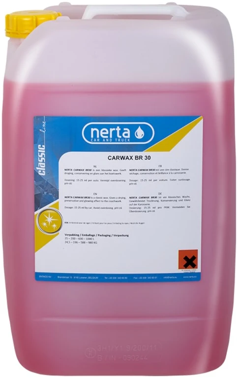 Skystas vaškas NERTA Carwax Br.30 20L