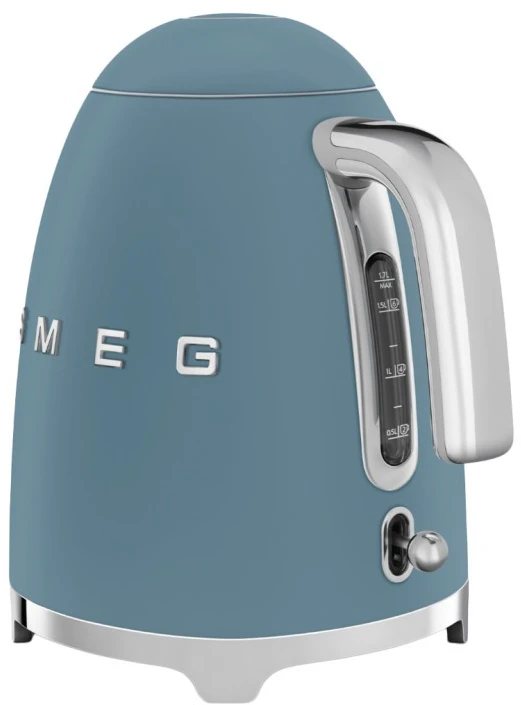 Smeg KLF03SBMEU elektrinis virdulys, 1,7 l, 3000 W – mėlynas