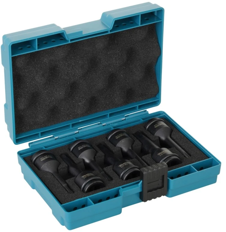 Makita Smūginių "IMPACT Juodas" sukimo galvų rinkinys, 7 vnt. E-23628