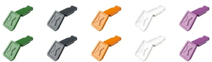 Spalvotų kaiščių rinkinys KNIPEX Mix2,10vnt.