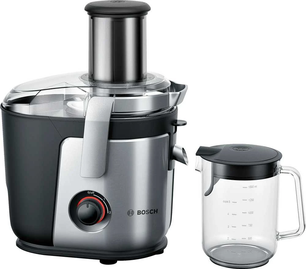Sulčiaspaudė Bosch MES4000 juice maker Juice extractor Juodas,Pilkas,Nerūdijantis plienas 1000 W