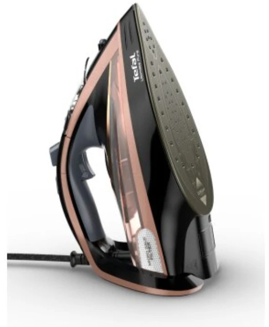 Garų lygintuvas Tefal Ultimate Pure FV9845E0 | 3200 W | Vandens talpa 350 ml | Juogas/rausvai auksinis
