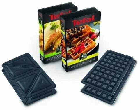 Sumuštinių ir vaflių keptuvė Tefal Snack Collection SW852D12, su 2 papildomomis plokštėmis