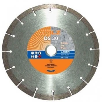 Universalus deimantinis diskas GOLZ DS30 125x22.2mm