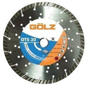 Universalus deimantinis diskas GOLZ DTS30 230x22.2mm