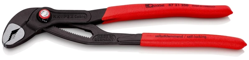 Replės COBRA QuickSet 250mm D50mm, Knipex
