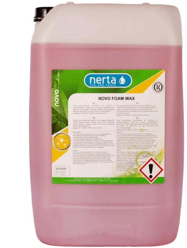Vaškas NERTA Novo Foam Wax 20L