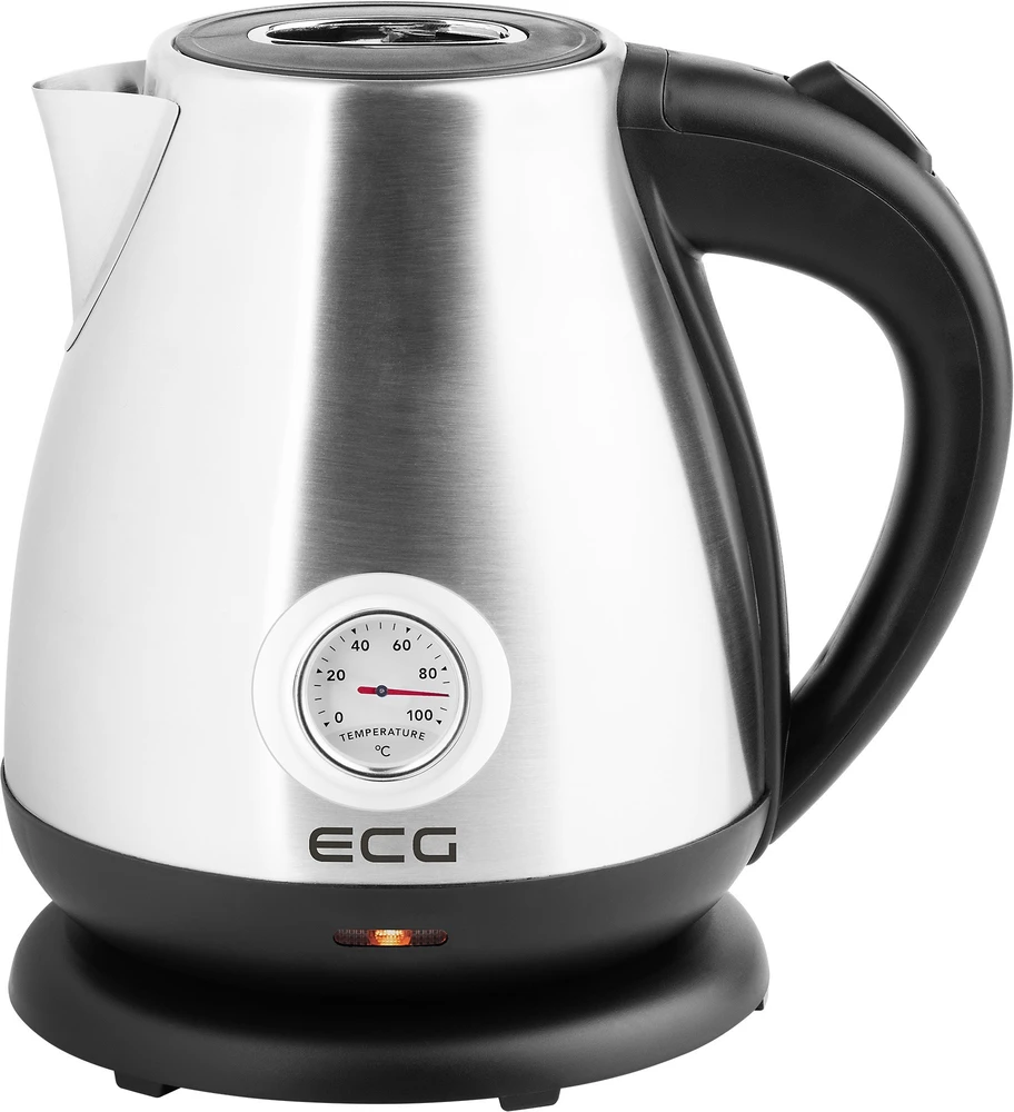 ECG RK 1705 Metallico Elektrinė virdulys, 1.7 L, Nerūdijantis plienas