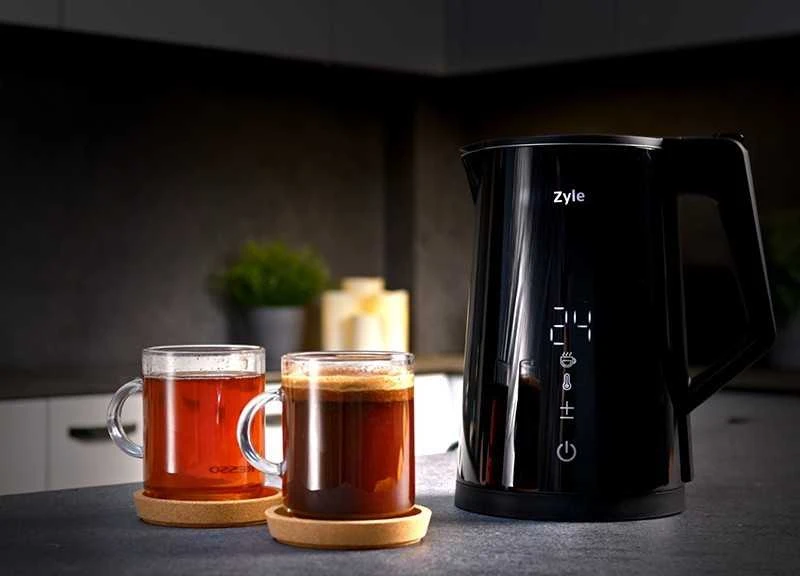 Elektrinis virdulys Zyle ZY286BK,1,7 l talpa, valdomas programėle su WiFi ryšiu, temperatūros reguli