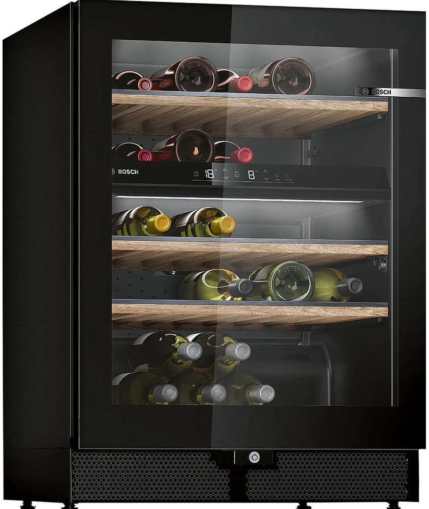 Bosch KWK16ABGB Serija 6, Laisvai pastatomas vyno šaldytuvas