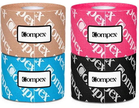 COMPEX kineziologinis teipas, juodas