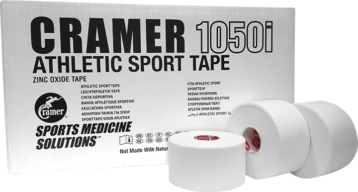 Cramer Sports Medicine CRAMER 1050i atletinis neelastinis su cinko oksidu, 3,8cm x 13,7m
