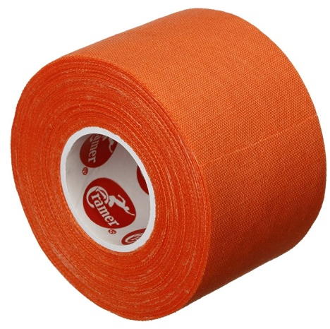 CRAMER Team teipas 3,8 cm x 9,14 m, oranžinis