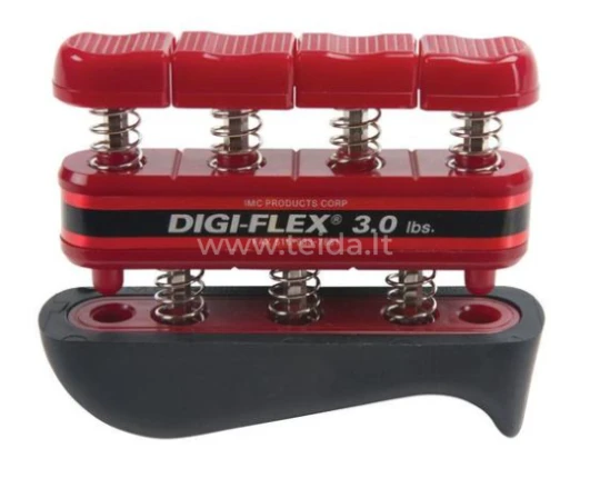 MOVES DIGI-FLEX Espanderinis Rankos Treniruoklis, Raudonas