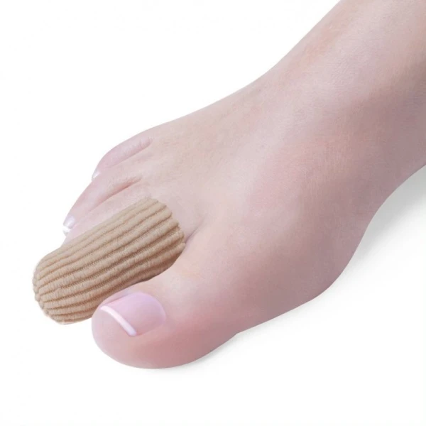 Geliniai antpirščiai dengti elastine medžiaga, S dydis