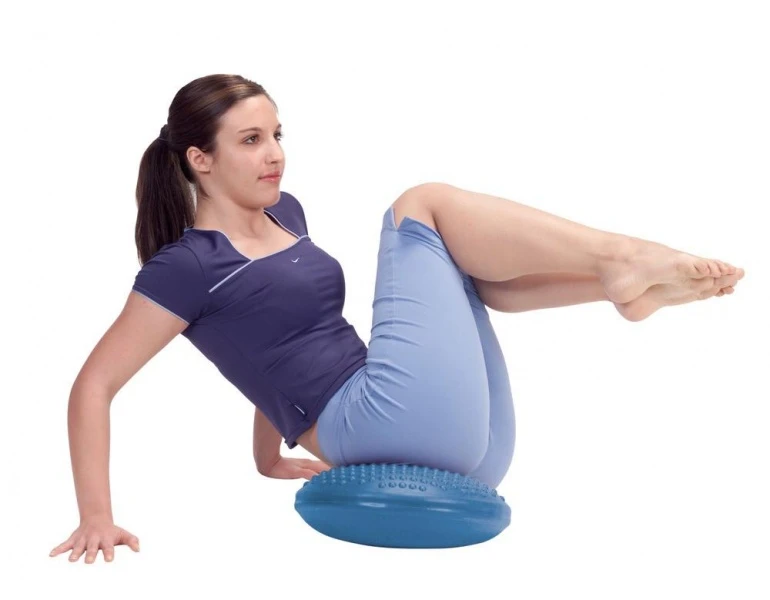 Gymnic Apvali balansavimo pagalvėlė Disc'o'Sit, mėlyna