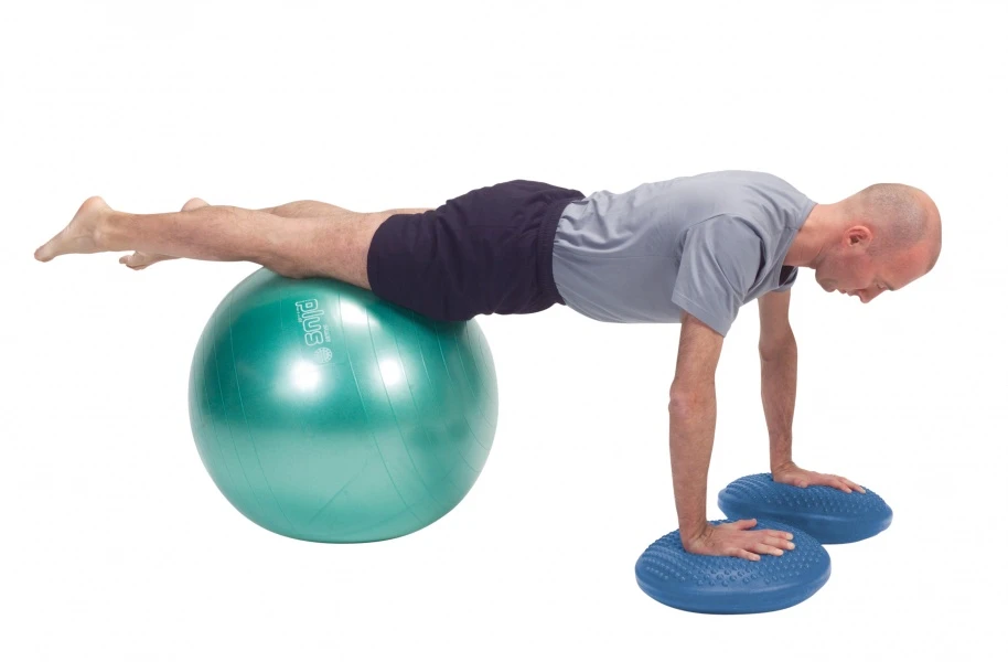 Gymnic Apvali balansavimo pagalvėlė Disc'o'Sit, mėlyna