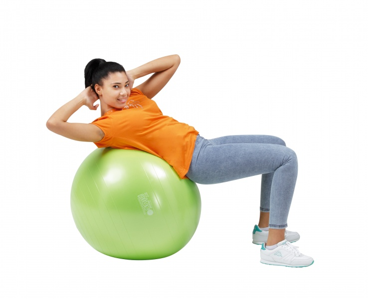 Gymnic Plus kamuolys 55 žalias