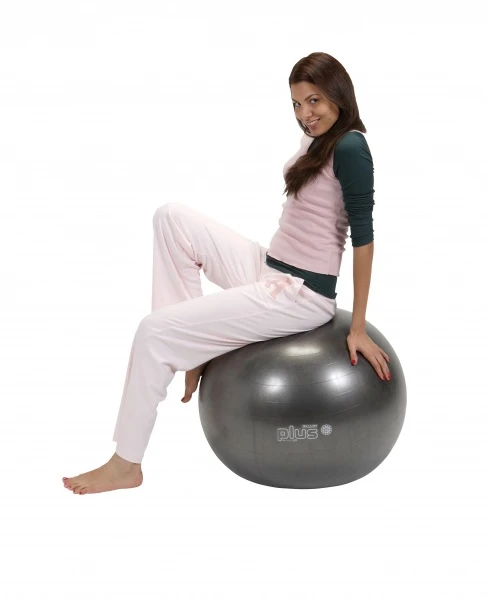 Gymnic Plus kamuolys 65 juodas