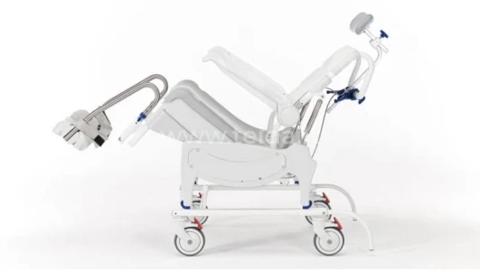 Dhcare Dušo vežimėlis, atlenkiamas INVACARE Aquatec Dual VIP Ergo