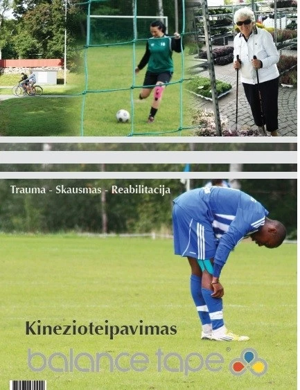 Knyga Kinezioteipavimo naudojimo instrukcija