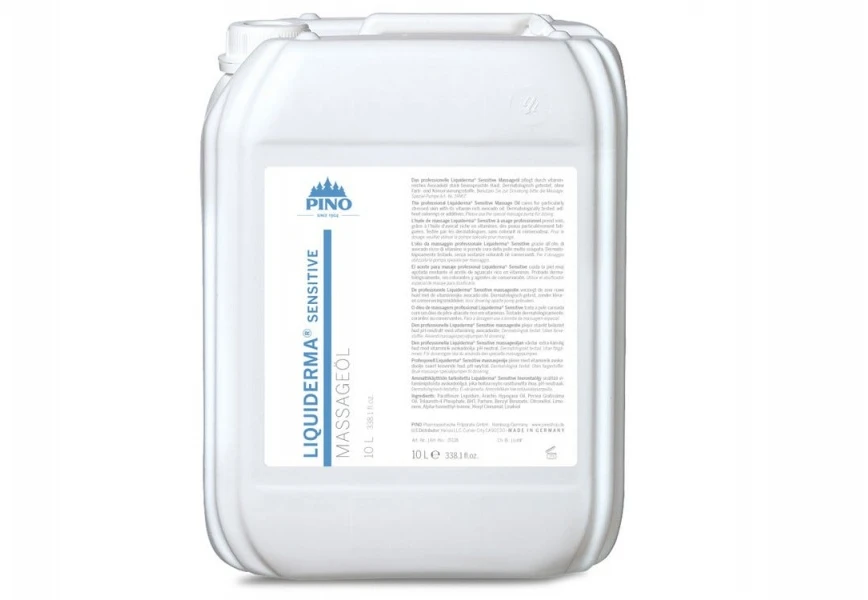 LIQUIDERMA Sensitive masažo aliejus, 10l