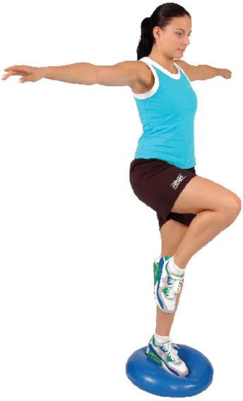 MoVeS balansinė pusiausvyros pagalvėlė, mėlyna, 45 cm