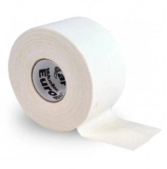 MUELLER® Eurotape Platinum sportinis teipas, baltas, 3 8 cm X 11,43 m
