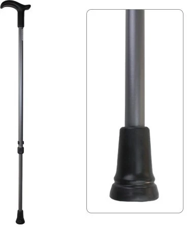 Rebotec Metalinė vaikščiojimo lazdelė Simplex, juoda