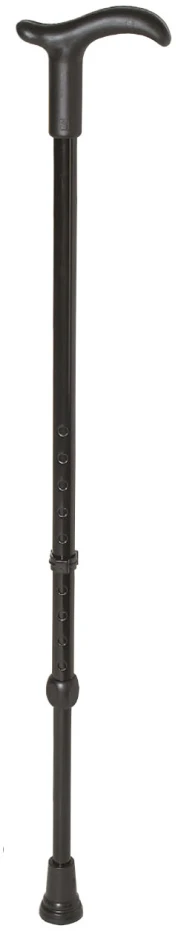 Rebotec Metalinė vaikščiojimo lazdelė Simplex, juoda