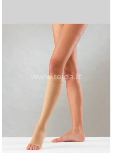 Sanyleg Kompresinės kojinės iki kelių, kūno spalvos, dydis XL