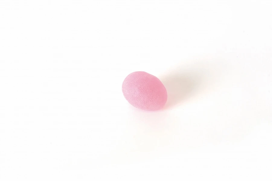 SISSEL® kiaušinio formos treniruoklis plaštakai, minkštas, rožinis