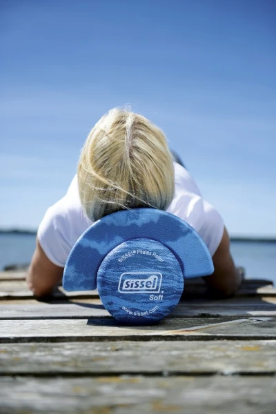 SISSEL® Pilates galvos atrama, marga mėlyna