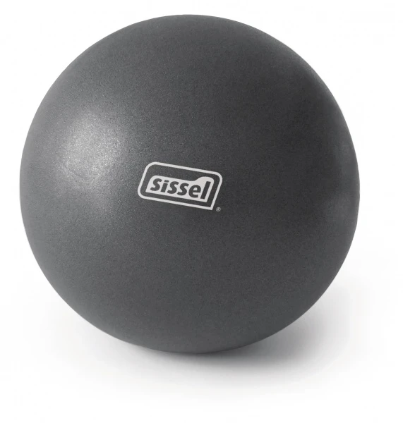 SISSEL® Pilates Soft kamuolys, 26 cm, pilkas