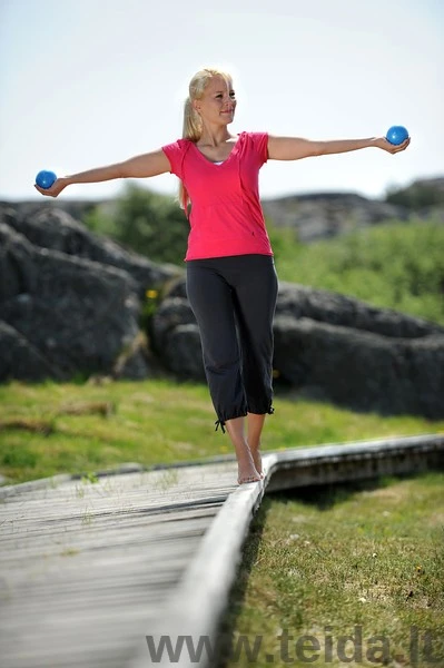 SISSEL® Pilates svoriniai kamuoliukai, 2 vnt , 900 g