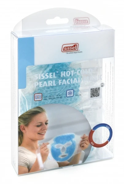 SISSEL® šildanti-šaldanti perlinio gelio kaukė veidui