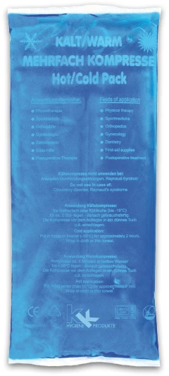 Sundo Homecare GmbH, Vokietija Šildantis/šaldantis gelio kompresas, 12x29 cm