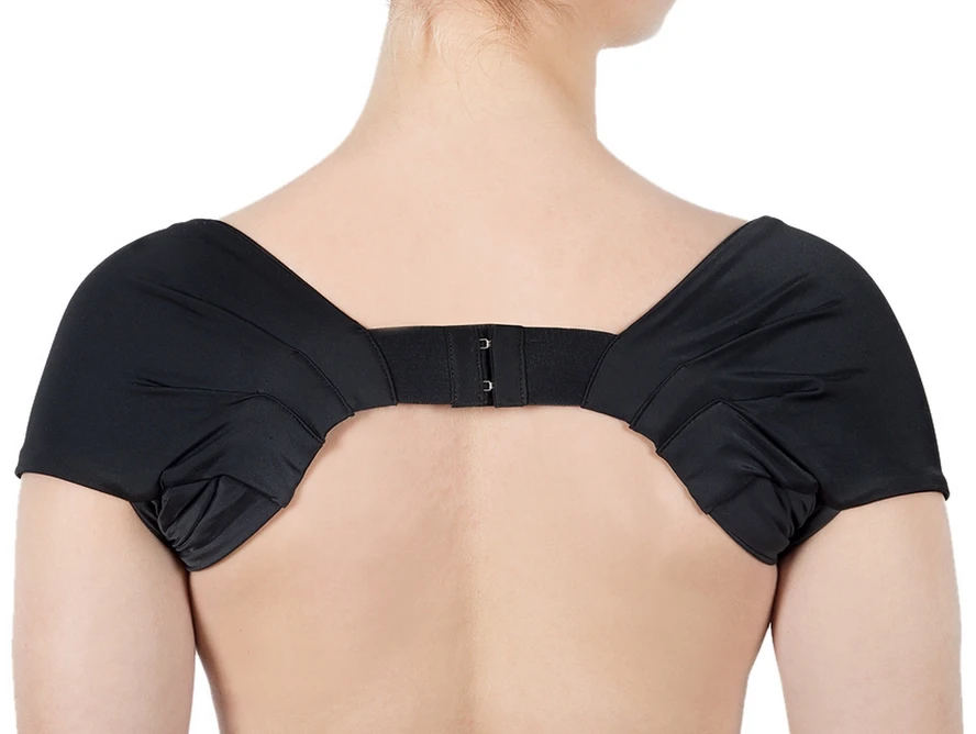 Swedish Posture Moteriškas laikysenos korektorius, juoda spalva, dydis XS