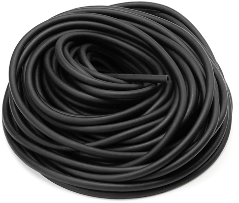 Thera-band apvali elastinė juosta, juoda, 1m