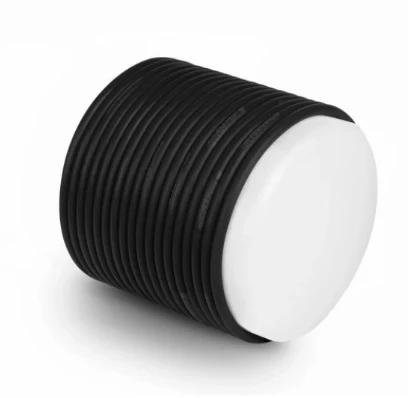 Thera-band apvali elastinė juosta, juoda, 1m