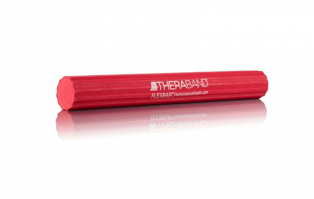Thera-Band rankos treniruoklis FlexBar, raudonas