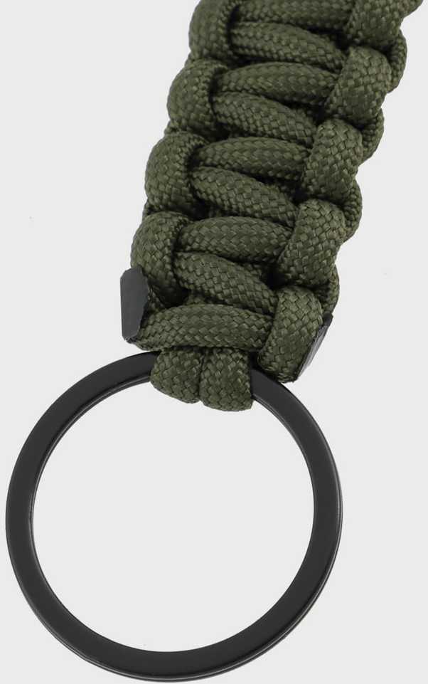 Mil-Tec raktų pakabukas su MOLLE karabinu, alyvuoginis