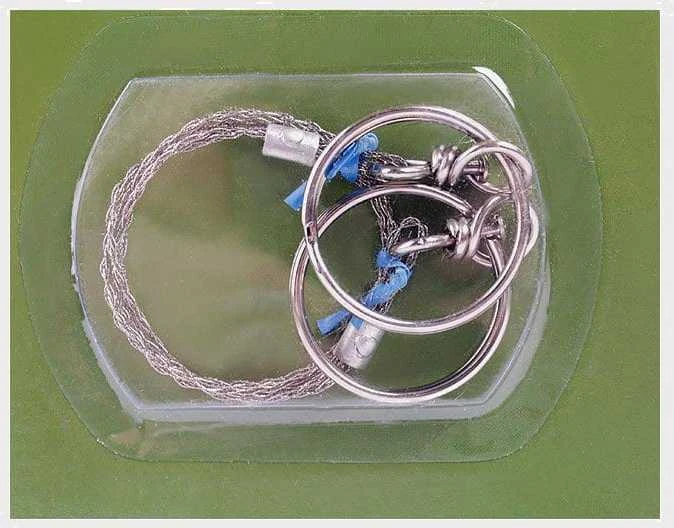 Mil-Tec Commando Pocket Wire Saw Kišeninis vielos pjūklelis