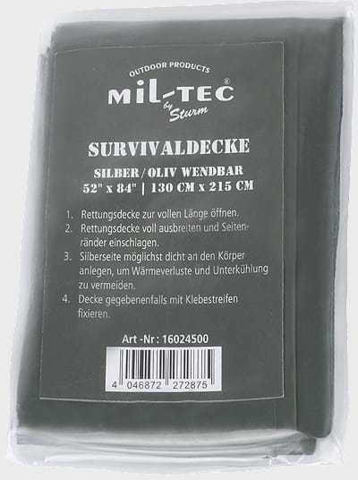 Mil-Tec OD/Sidabrinis IŠGYVENIMO ANTKLĖ